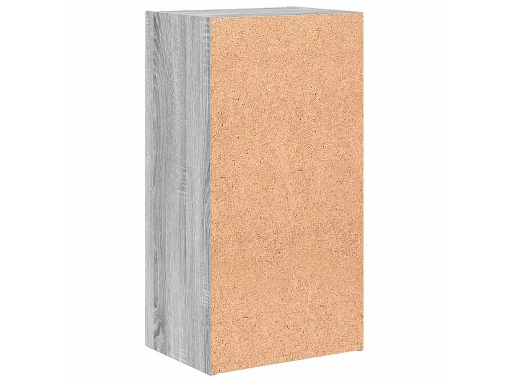 Libreria Grigio Sonoma 40x30x77 cm in Legno Multistrato