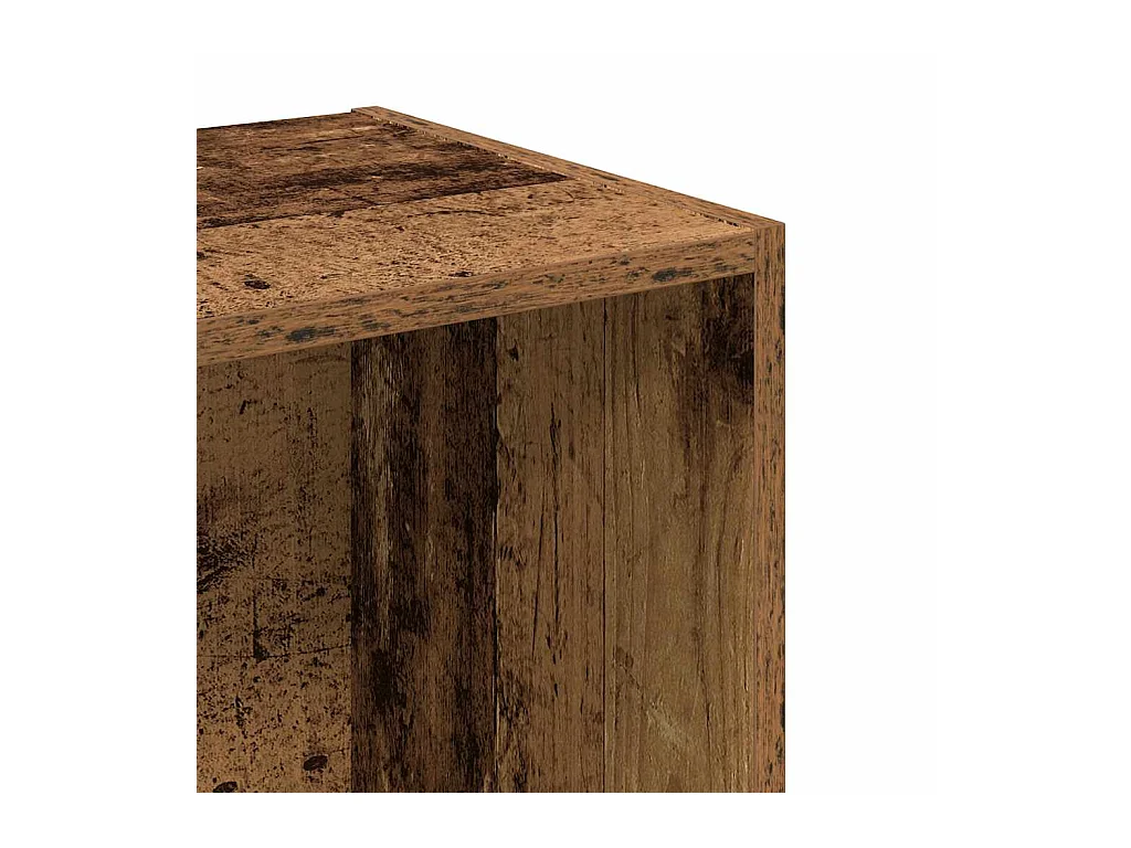 Estante 40x30x152 cm derivados de madeira madeira velha
