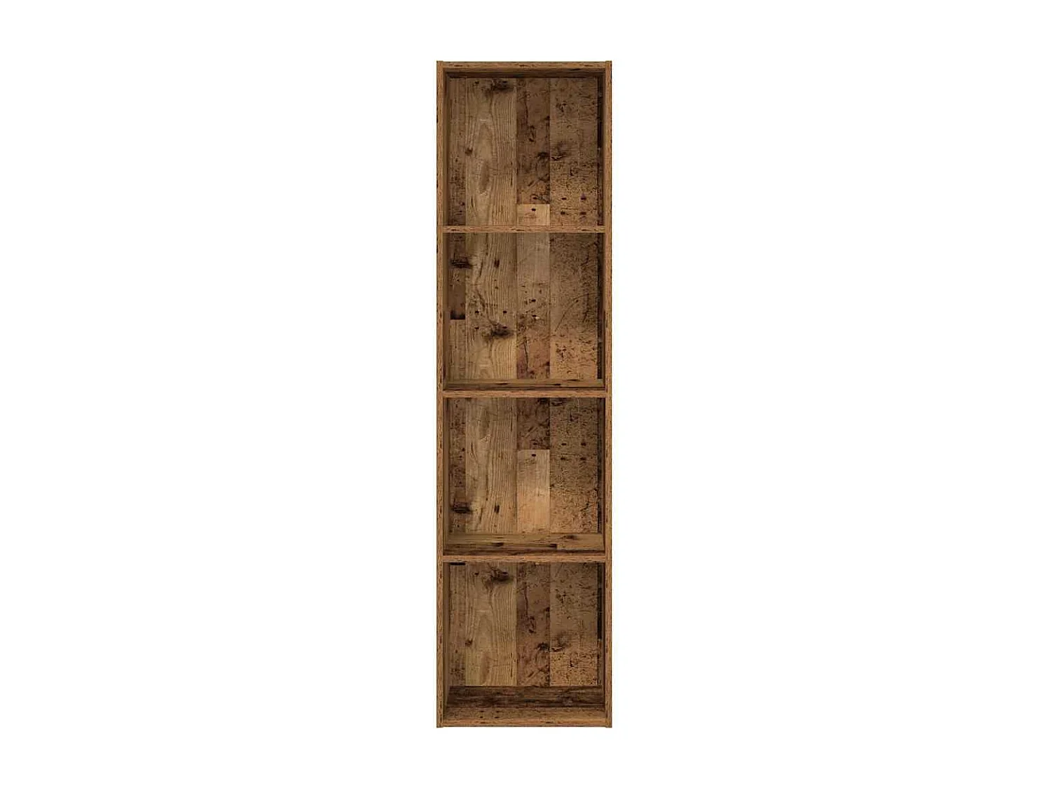 Bücherregal Altholz-Optik 40x30x152 cm Holzwerkstoff