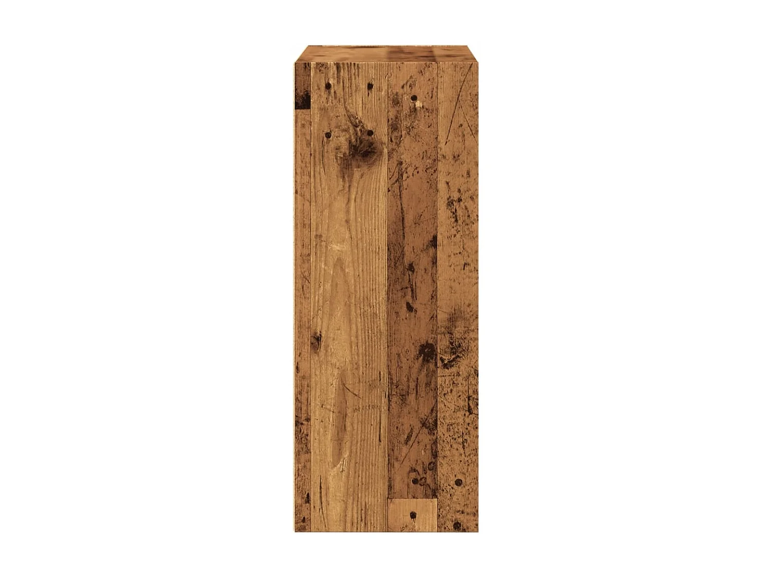 Bibliothèque vieux bois 60x30x77 cm bois d'ingénierie