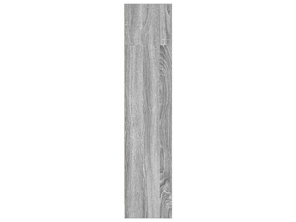 Bibliothèque sonoma gris 80x24x109 cm bois d'ingénierie