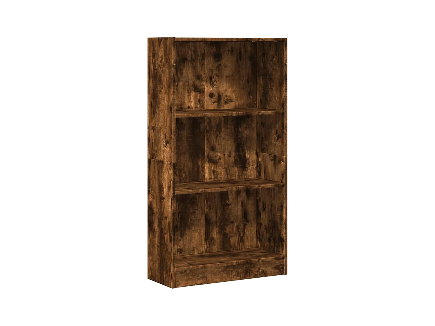 Bücherregal Räuchereiche 60x24x109 cm Holzwerkstoff