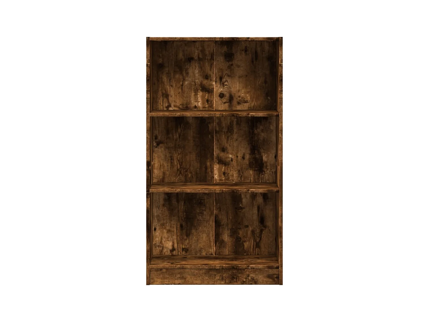 Bücherregal Räuchereiche 60x24x109 cm Holzwerkstoff
