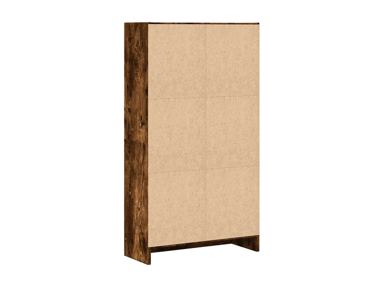 Bücherregal Räuchereiche 60x24x109 cm Holzwerkstoff