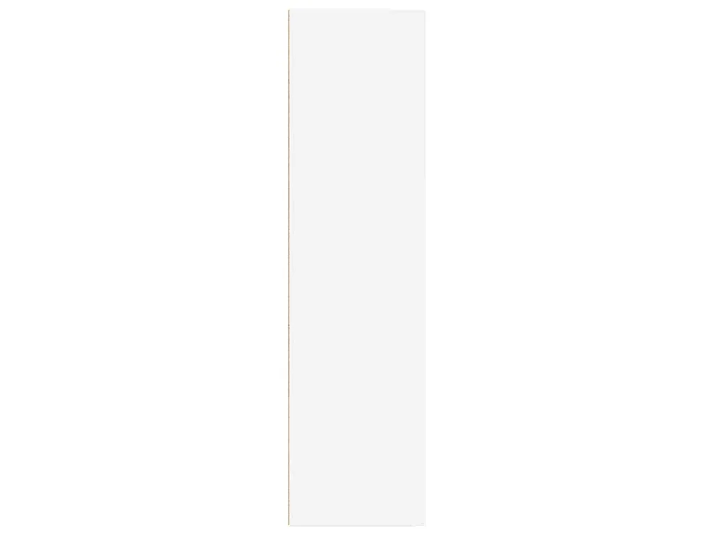 Bibliothèque blanc 40x30x114 cm bois d'ingénierie