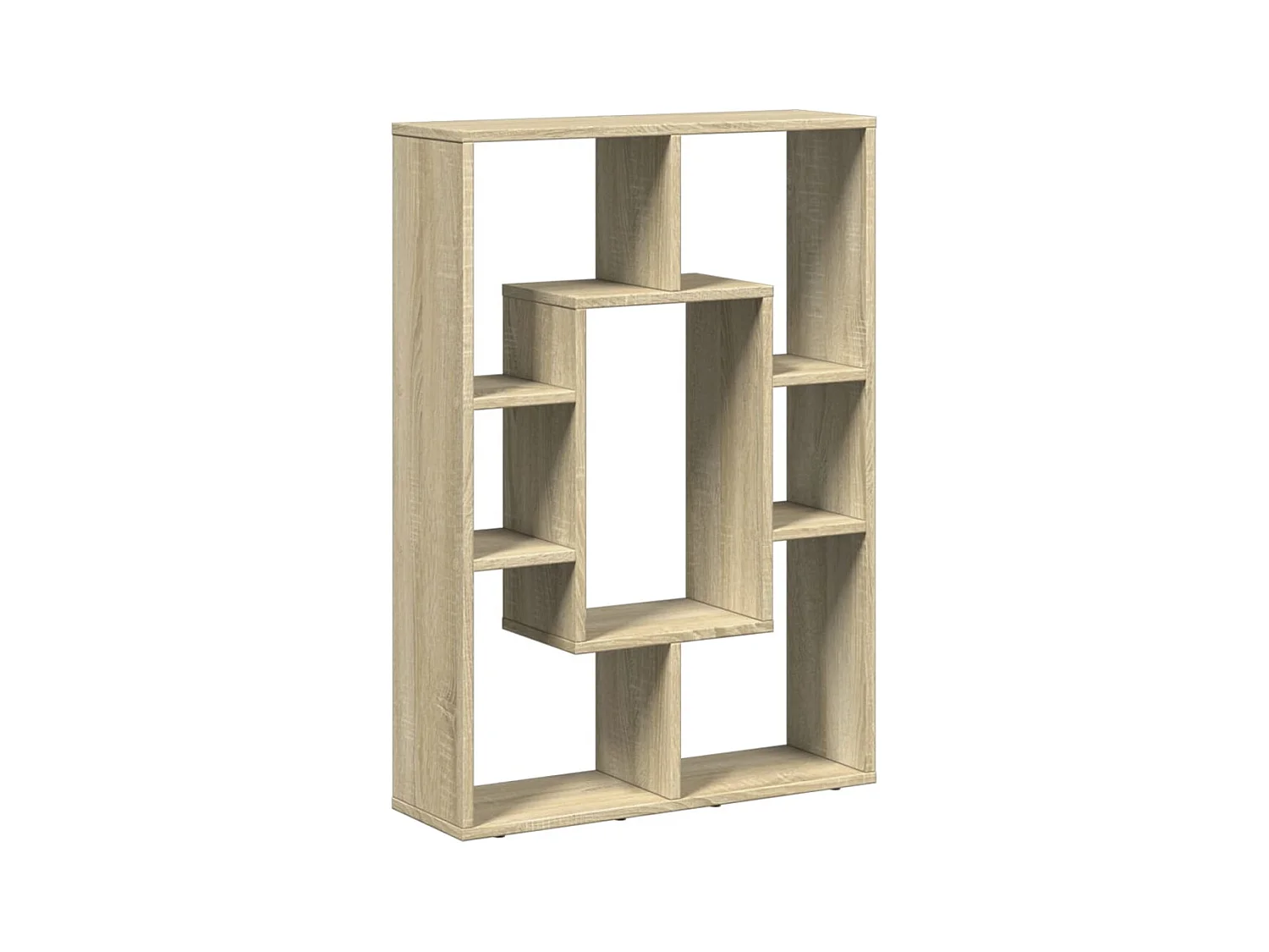 Bücherregal Sonoma-Eiche 63x20x90 cm Holzwerkstoff