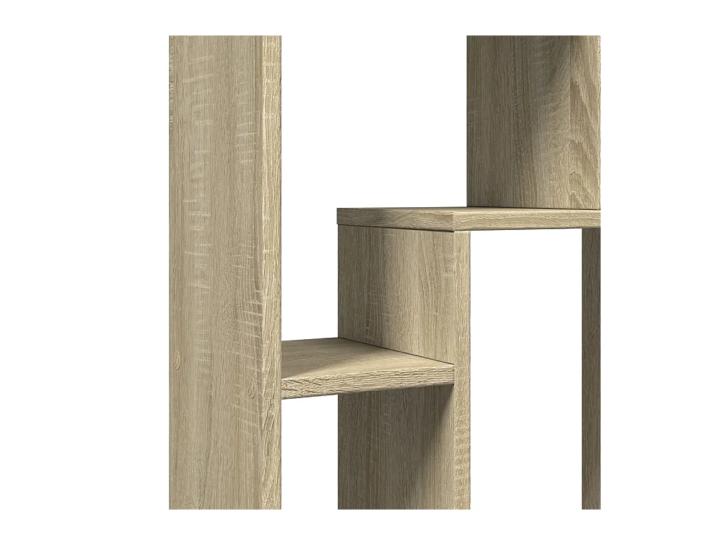 Bücherregal Sonoma-Eiche 63x20x90 cm Holzwerkstoff