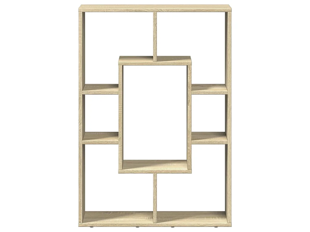 Bibliothèque chêne sonoma 63x20x90 cm bois d'ingénierie