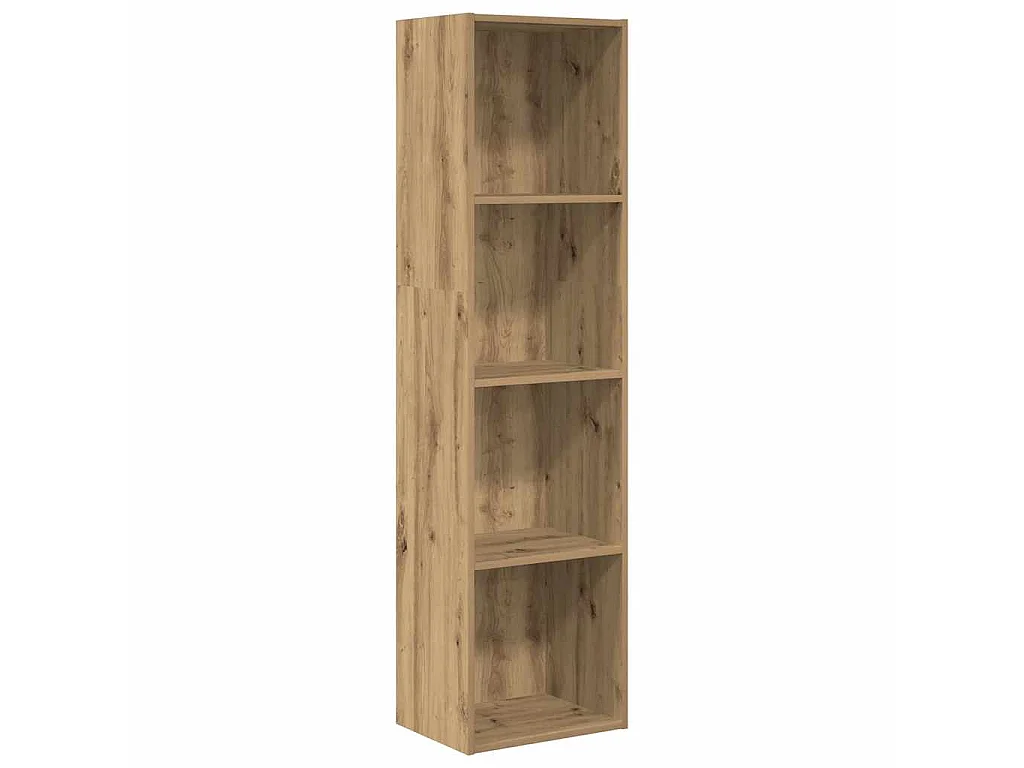 Libreria Rovere Artigianale 40x30x152 cm in Legno Multistrato
