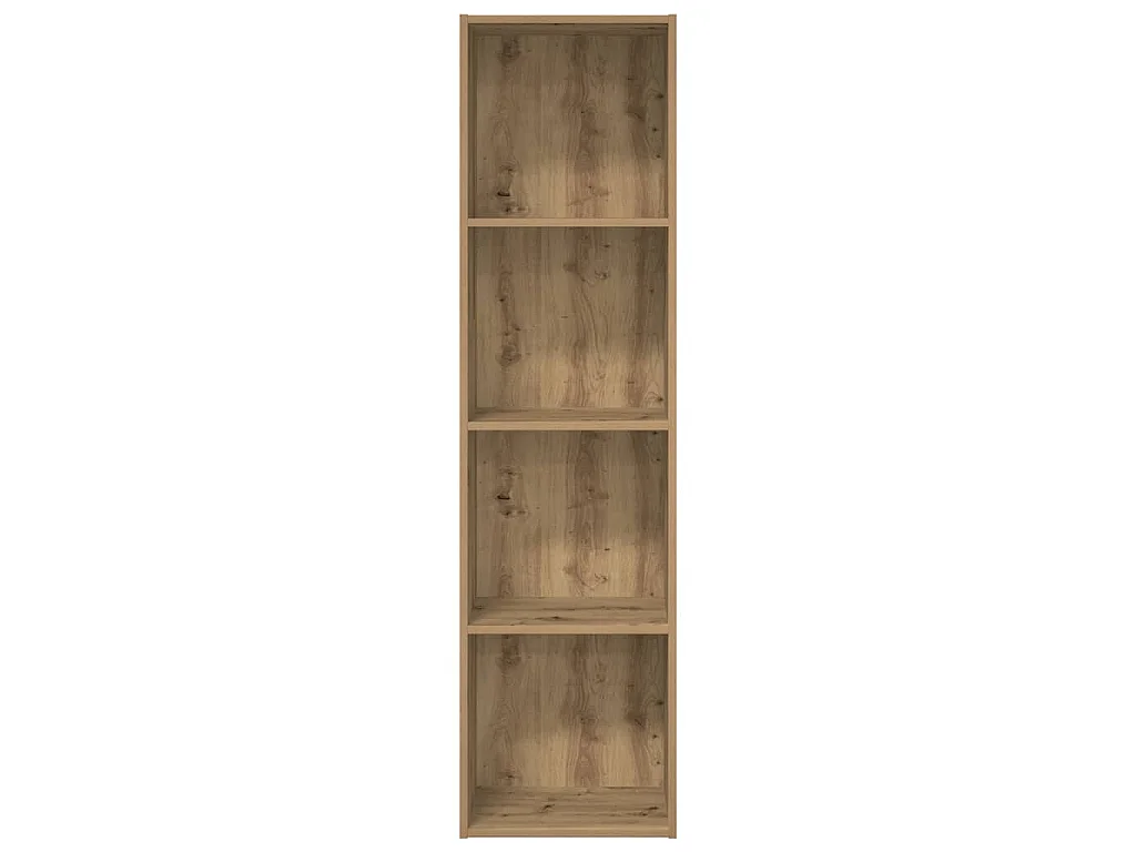 Libreria Rovere Artigianale 40x30x152 cm in Legno Multistrato