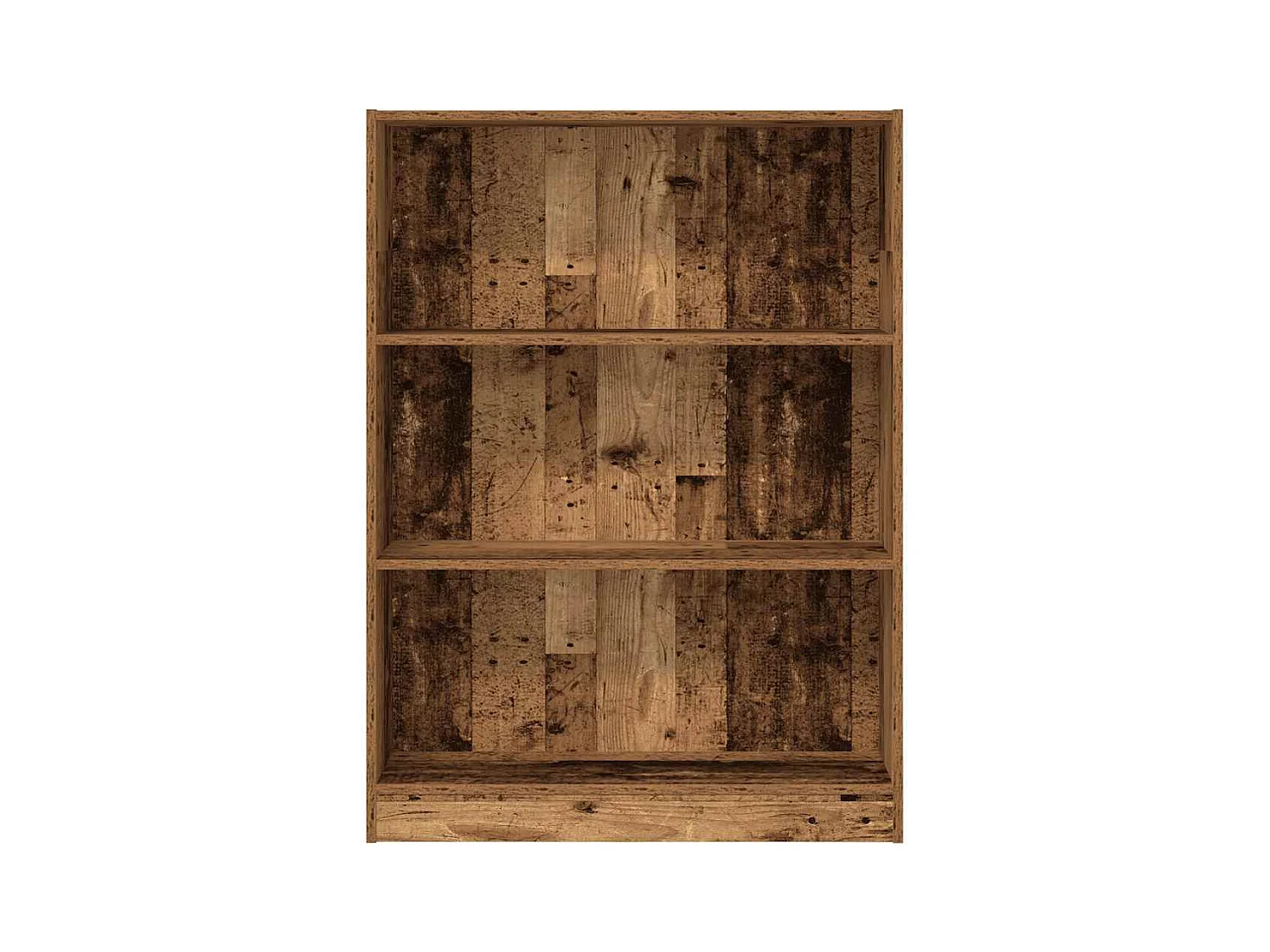 Libreria Legno Antico 80x24x109 cm in Legno Multistrato