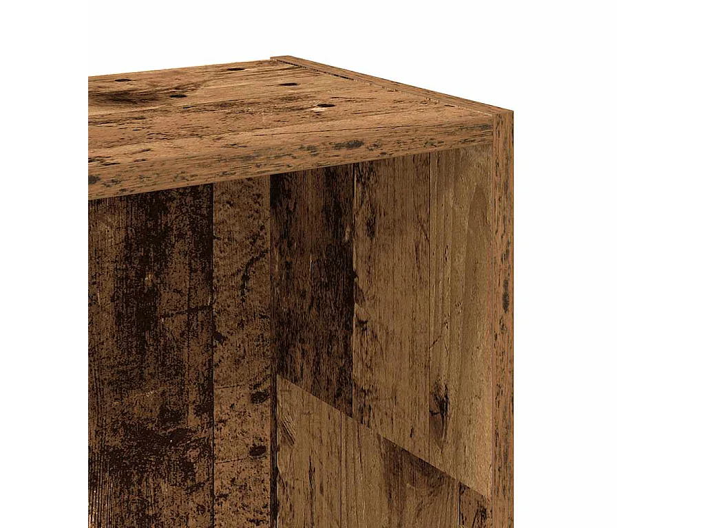 Bücherregal Altholz-Optik 80x24x109 cm Holzwerkstoff