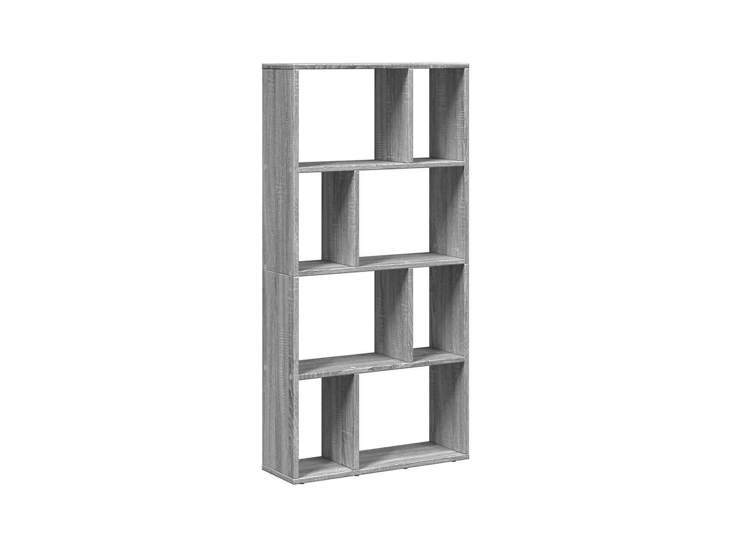 Bücherregal Grau Sonoma 60x20x120 cm Holzwerkstoff