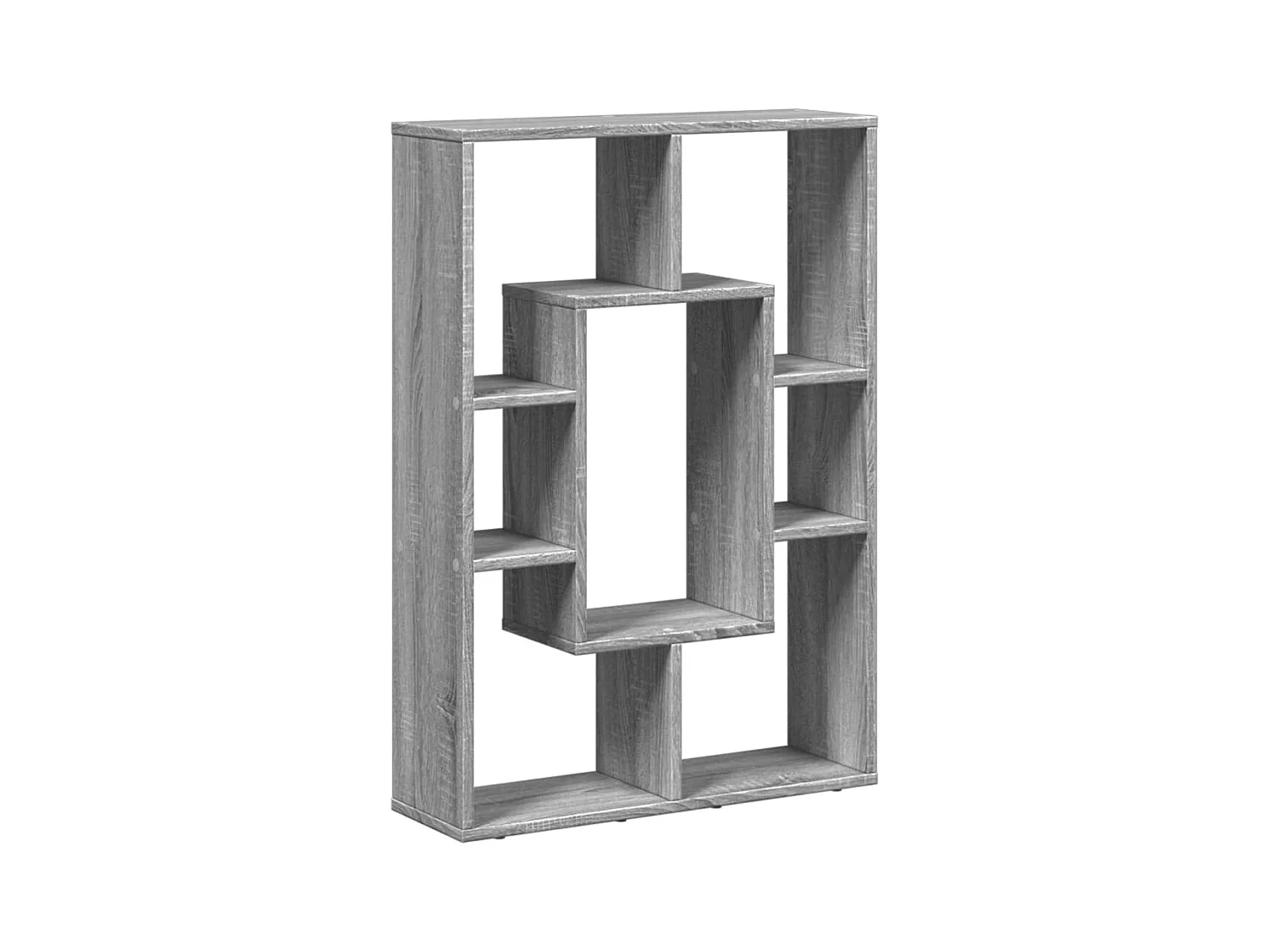 Libreria Grigio Sonoma 63x20x90 cm in Truciolato