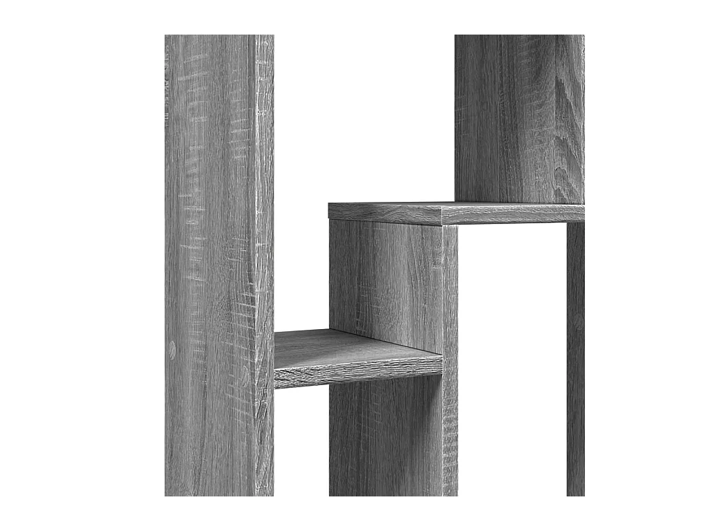 Libreria Grigio Sonoma 63x20x90 cm in Truciolato