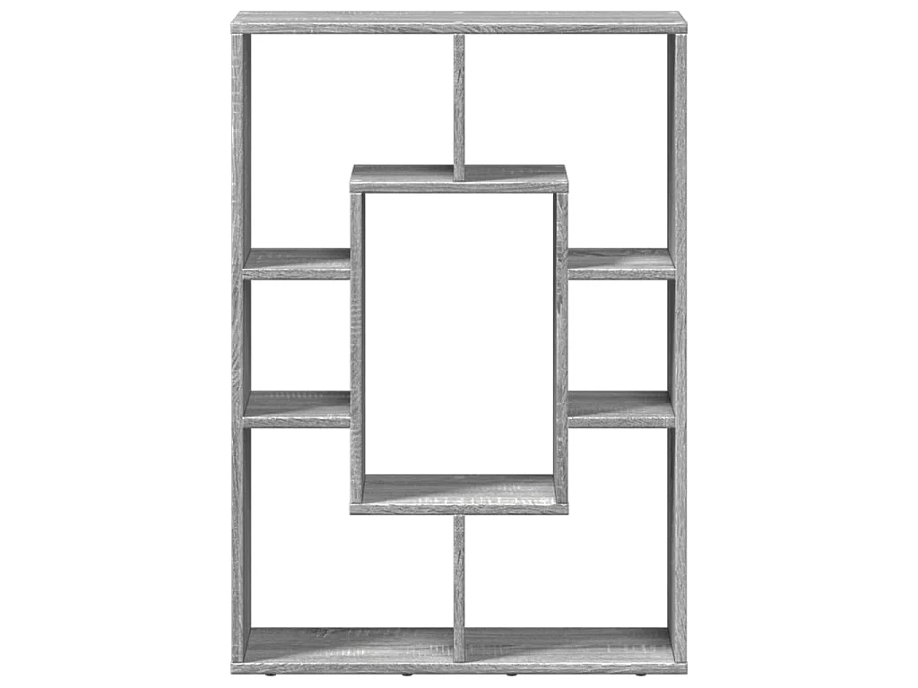 Libreria Grigio Sonoma 63x20x90 cm in Truciolato