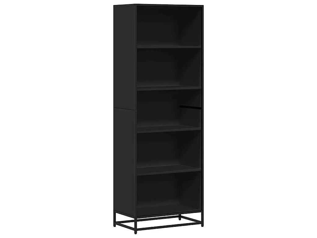 Estante 60x35x170,5 cm derivados de madeira preto