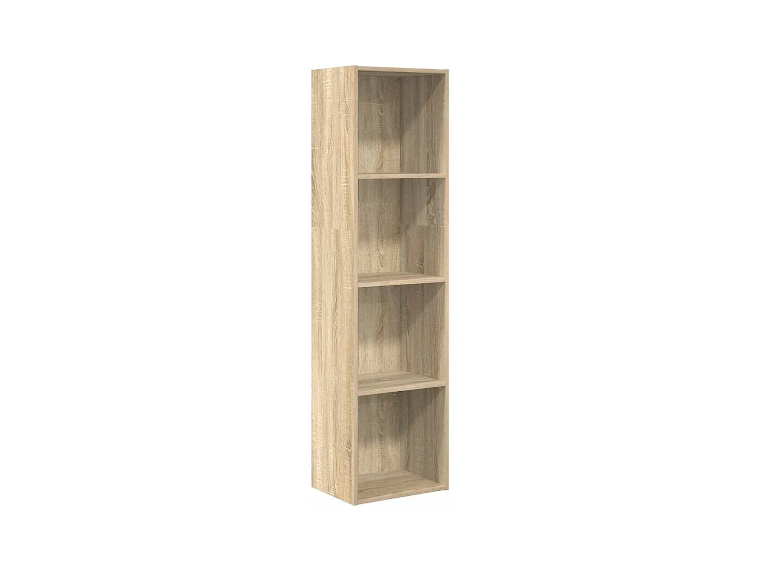 Libreria Rovere Sonoma 40x30x152 cm in Legno Multistrato