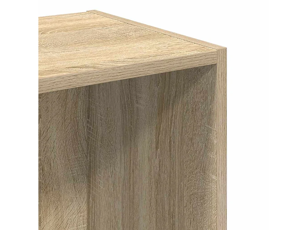 Bibliothèque chêne sonoma 40x30x152 cm bois d'ingénierie