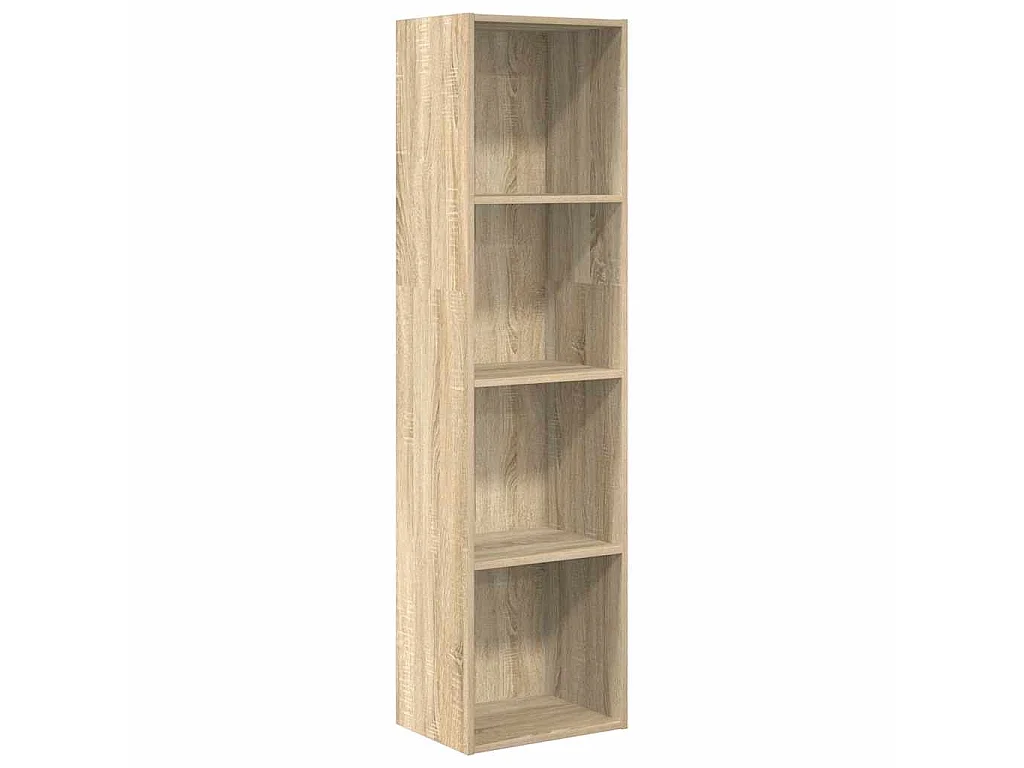 Libreria Rovere Sonoma 40x30x152 cm in Legno Multistrato