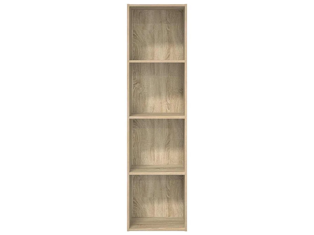 Libreria Rovere Sonoma 40x30x152 cm in Legno Multistrato