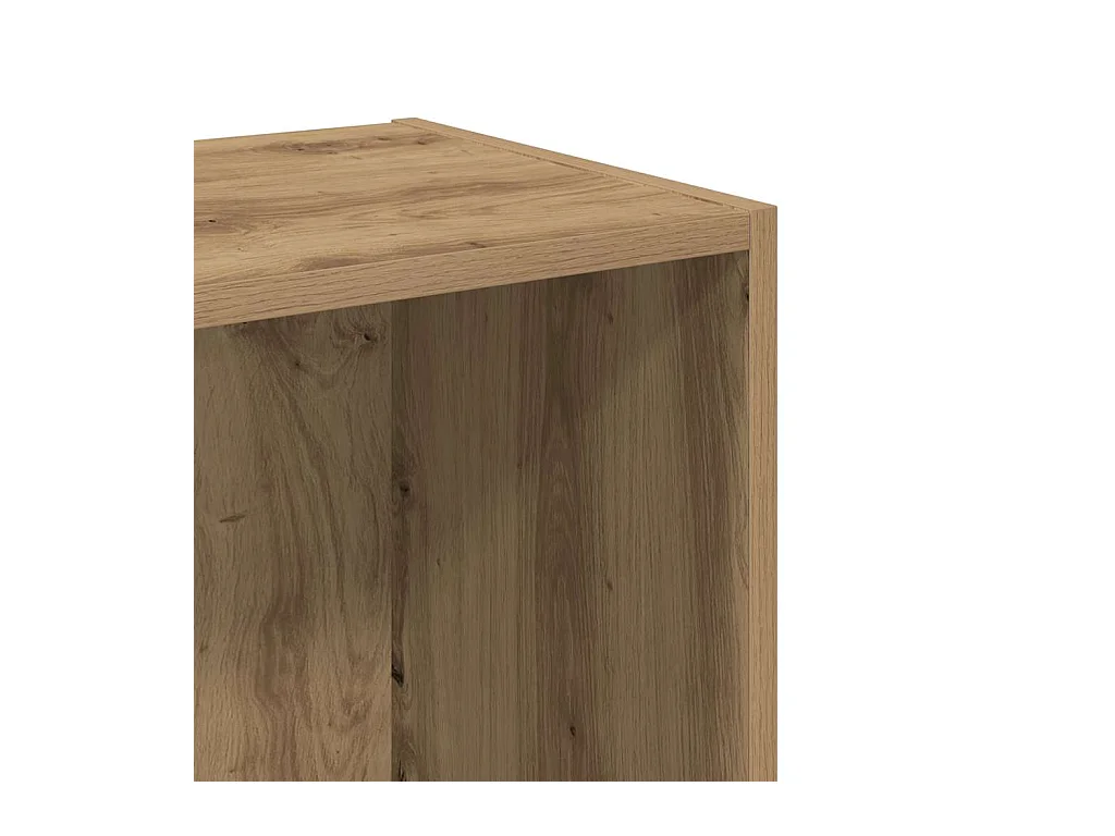 Estante 40x30x77 cm derivados de madeira carvalho artisiano