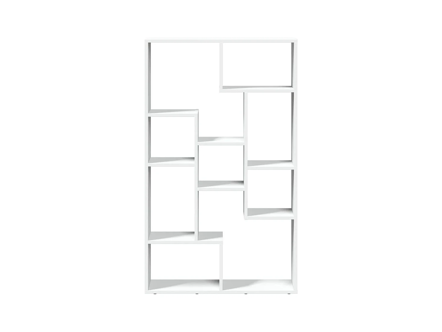 Bibliothèque blanc 72x20x120 cm bois d'ingénierie