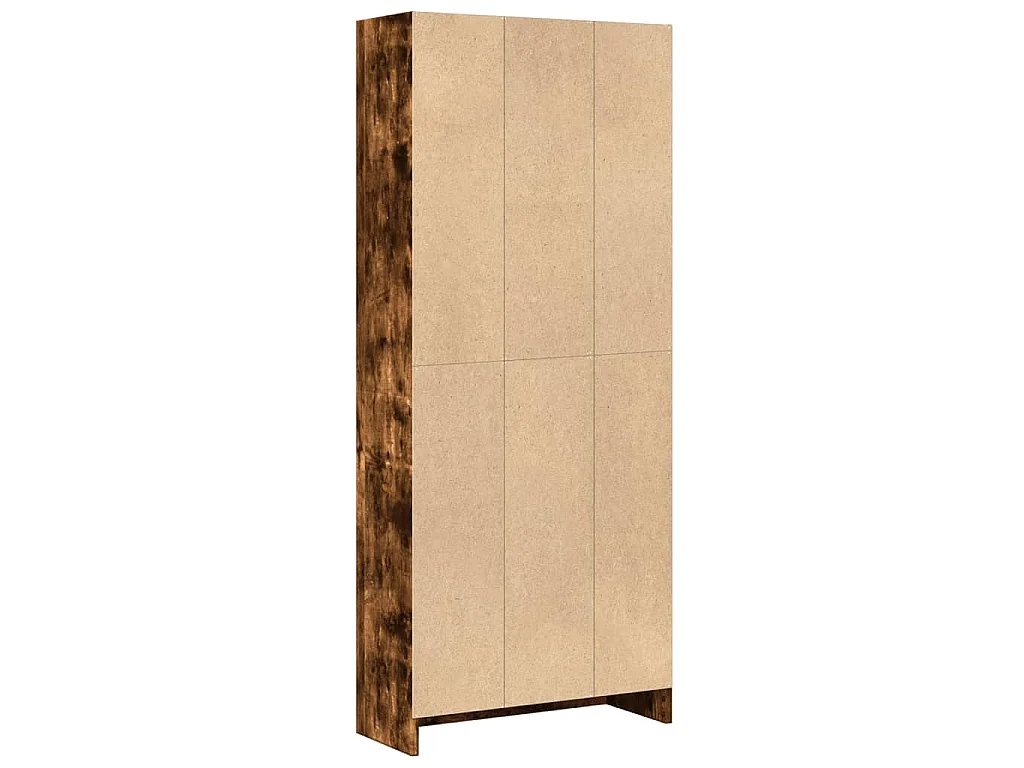 Estante 60x24x143 cm derivados de madeira carvalho fumado