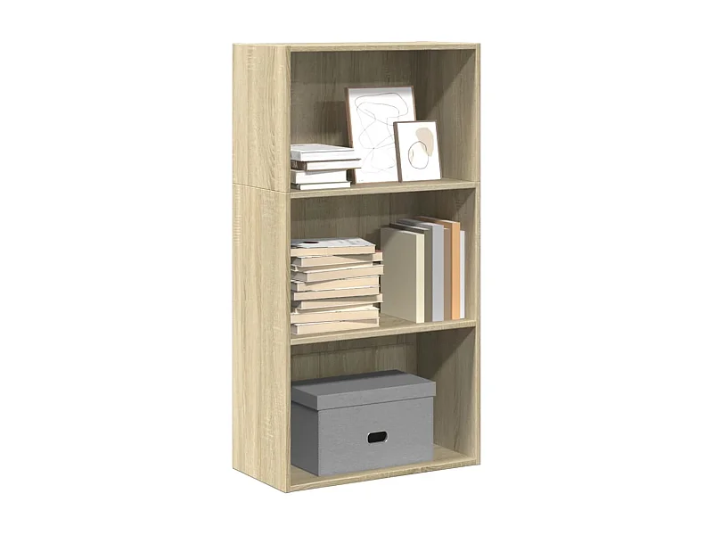 Bücherregal Sonoma-Eiche 60x30x114 cm Holzwerkstoff