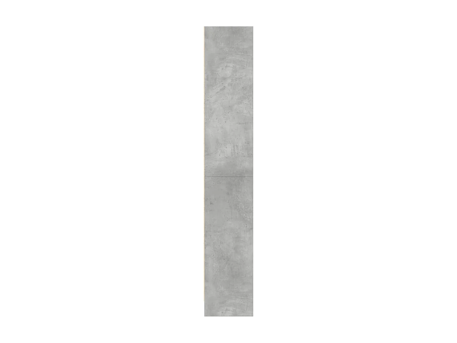 Boekenkast 60x24x143 cm bewerkt hout betongrijs