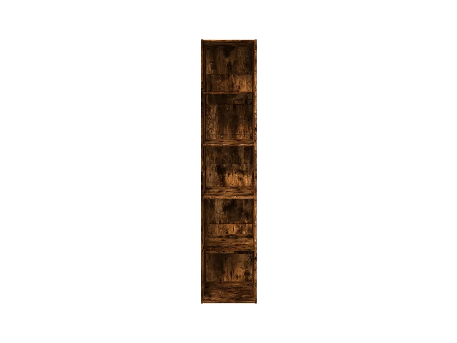 Bücherregal Räuchereiche 40x30x189 cm Holzwerkstoff