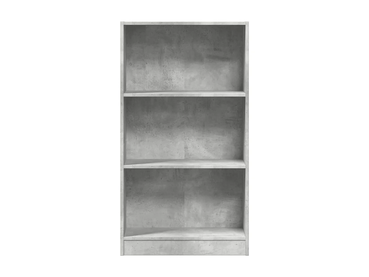 Libreria Grigio Cemento 60x24x109 cm in Truciolato