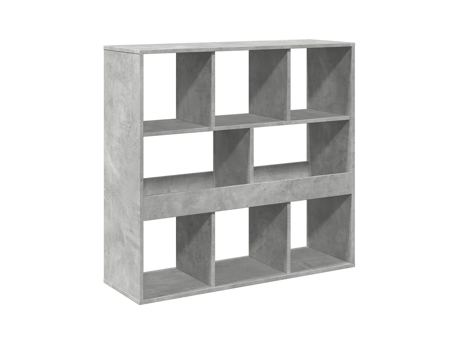 Boekenkast/kamerscherm 100x33x94,5 cm betongrijs