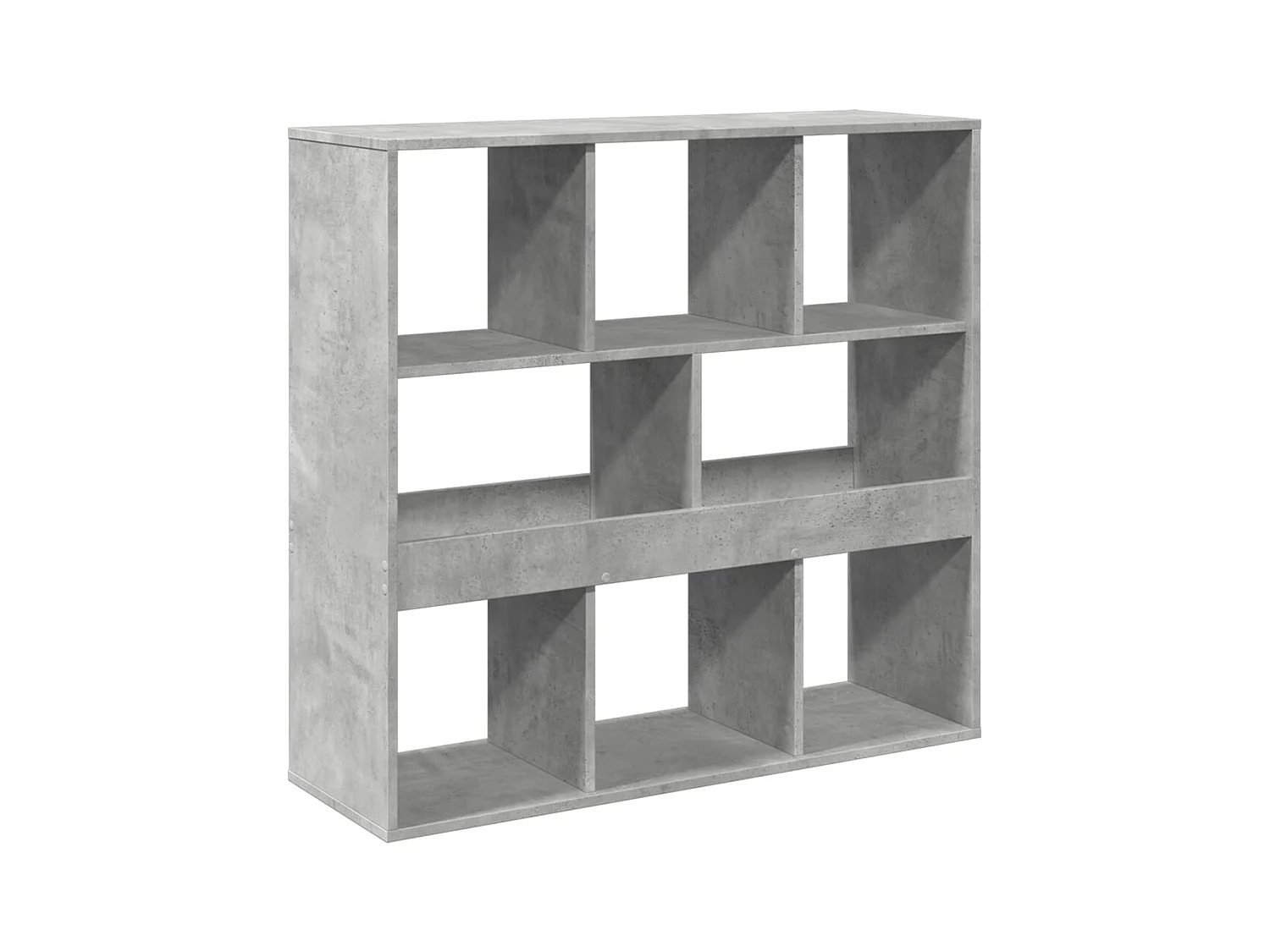 Boekenkast/kamerscherm 100x33x94,5 cm betongrijs