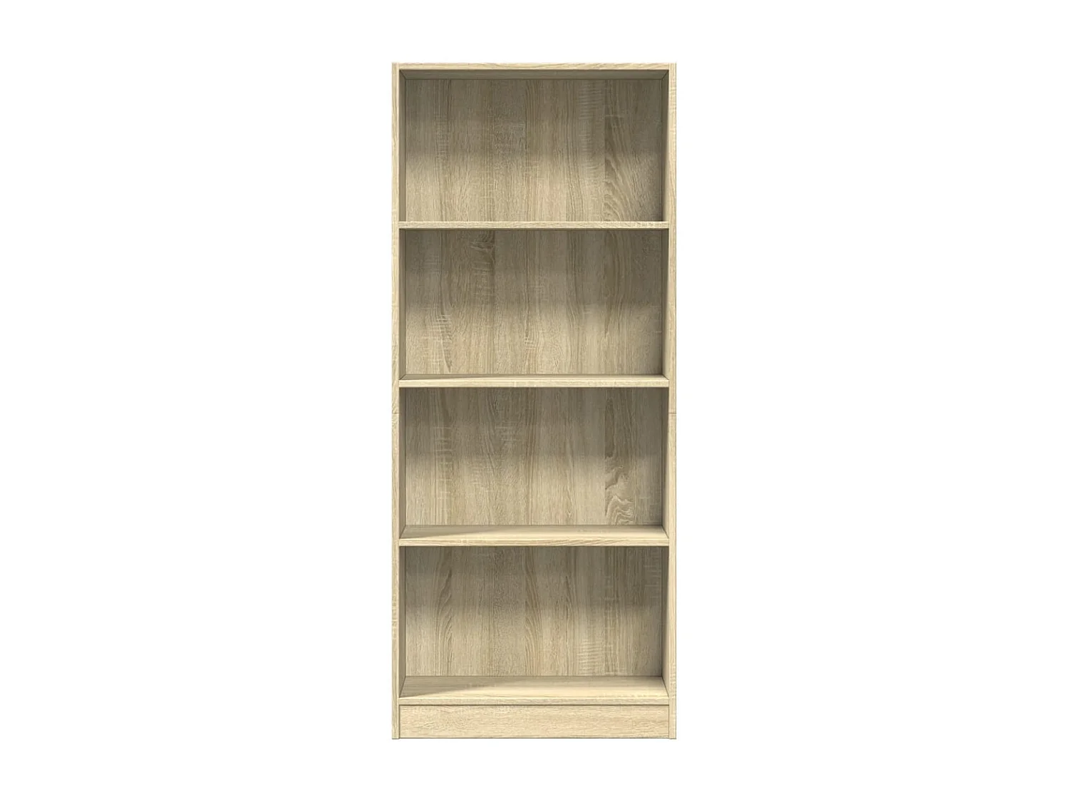 Bibliothèque chêne sonoma 60x24x143 cm bois d'ingénierie