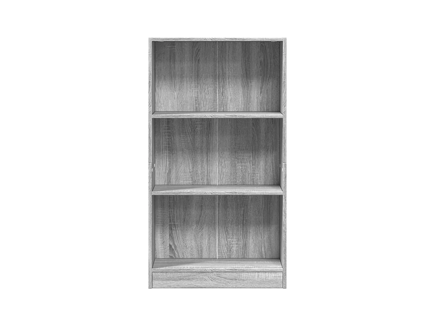 Bücherregal Grau Sonoma 60x24x109 cm Holzwerkstoff