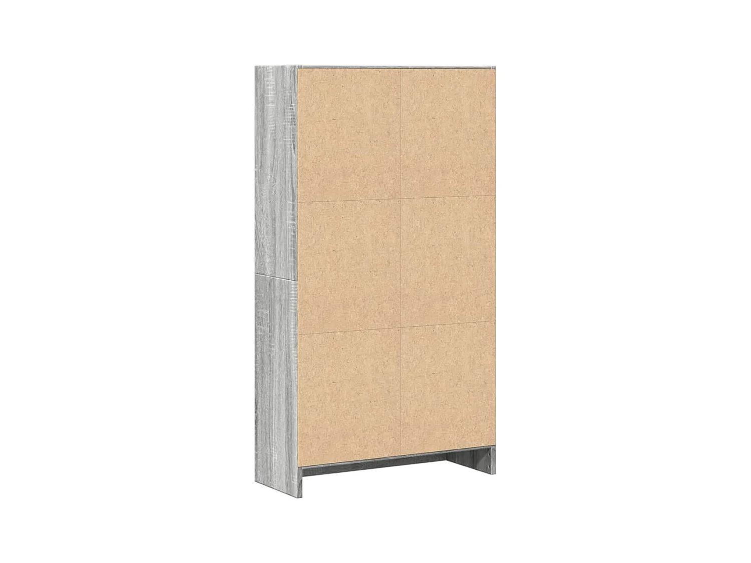 Bücherregal Grau Sonoma 60x24x109 cm Holzwerkstoff