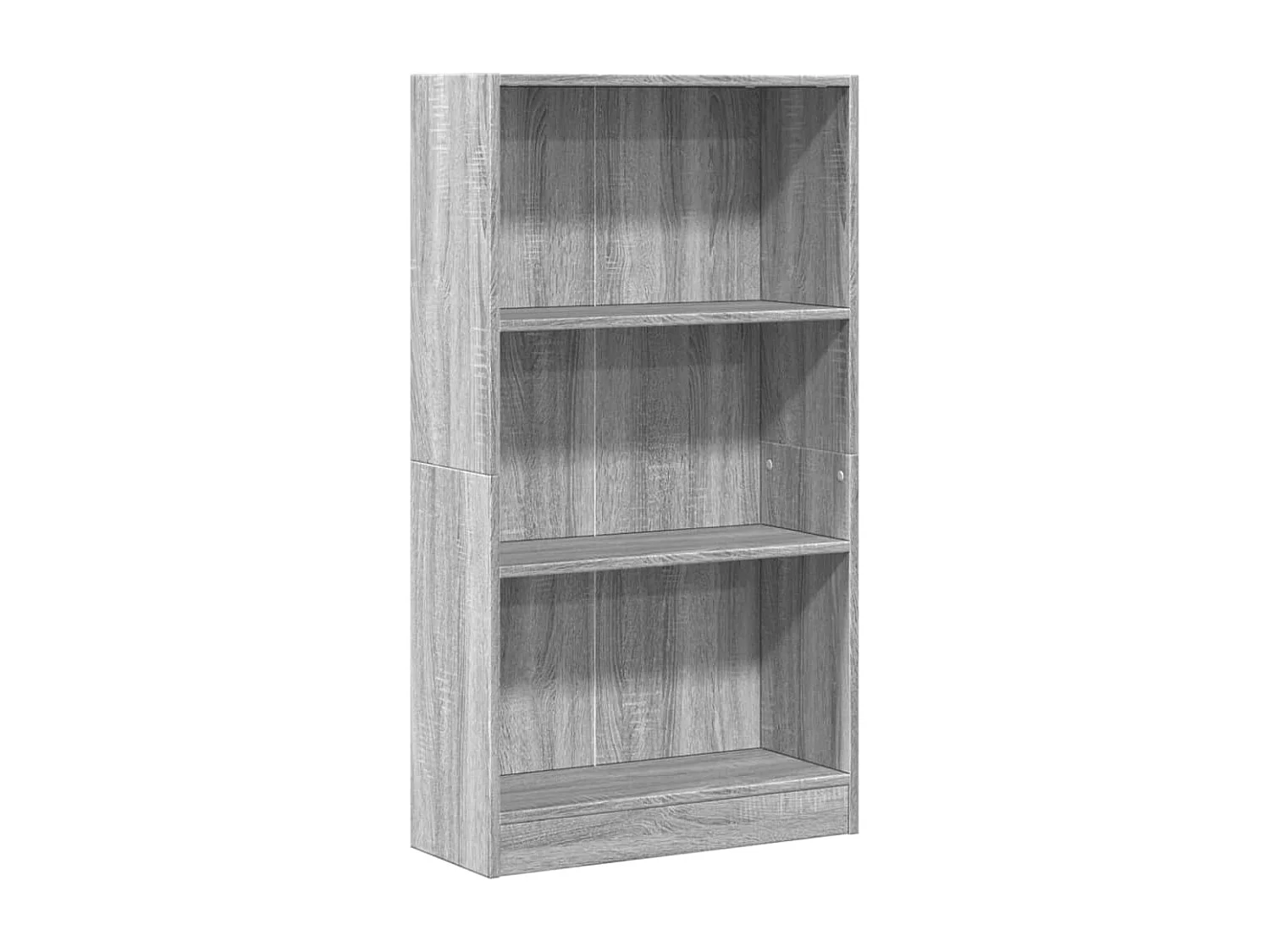 Bücherregal Grau Sonoma 60x24x109 cm Holzwerkstoff