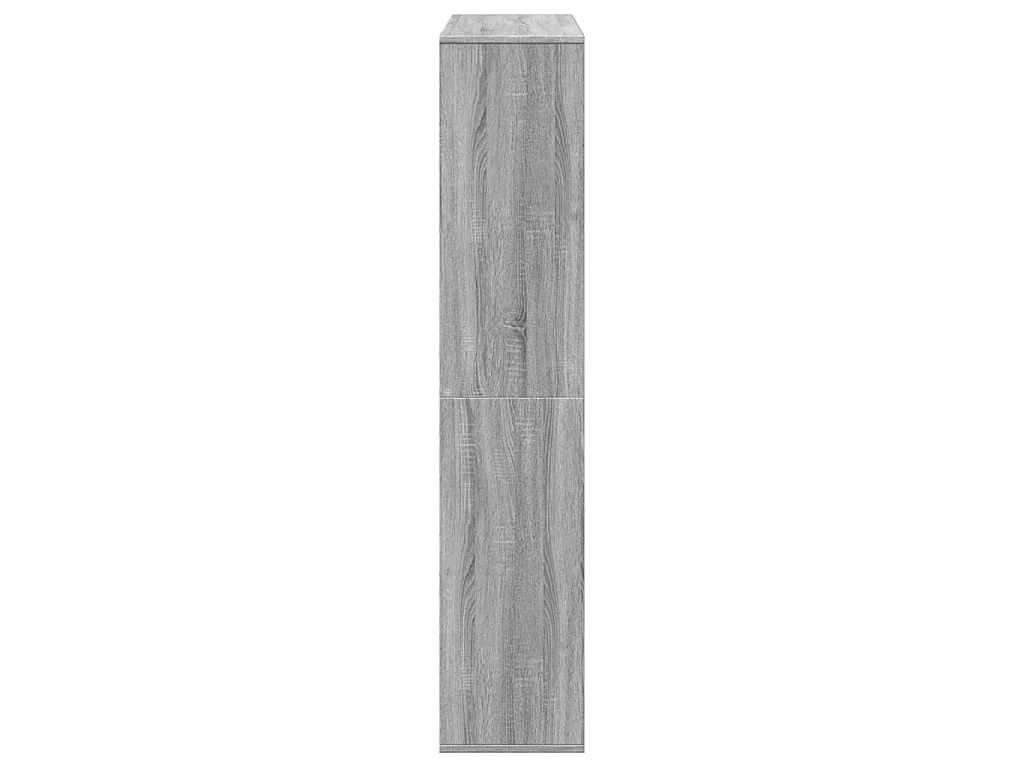 Libreria Grigio Sonoma 102x29x143 cm in Legno Multistrato