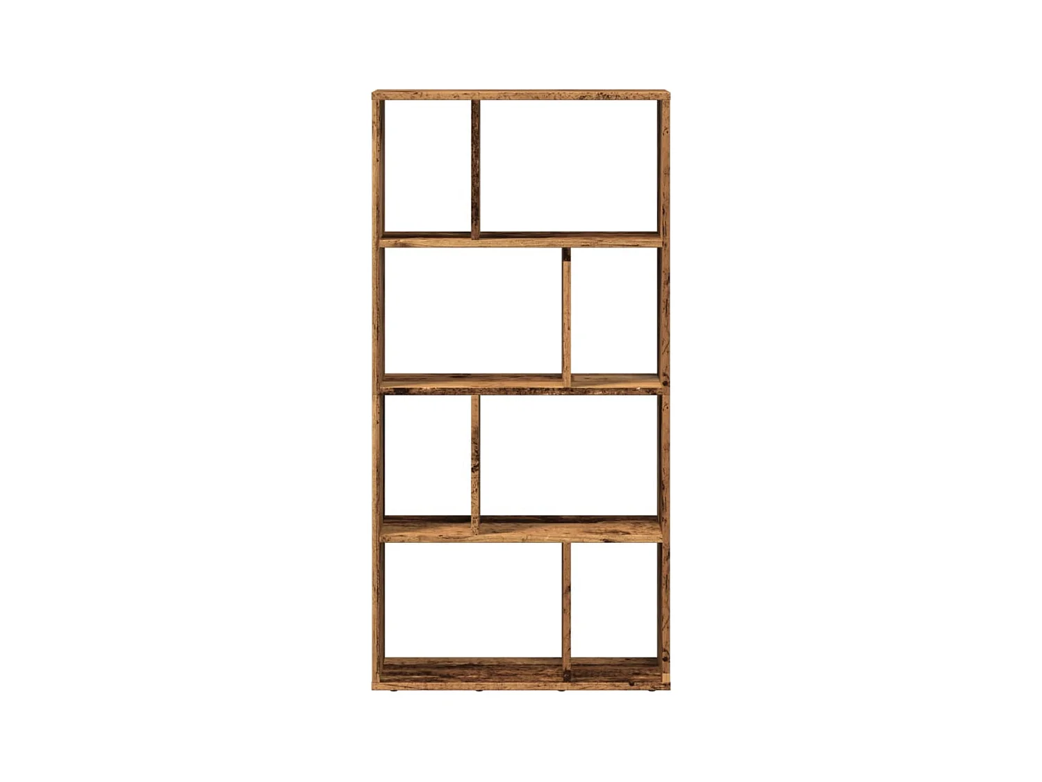 Bibliothèque vieux bois 60x20x120 cm bois d'ingénierie