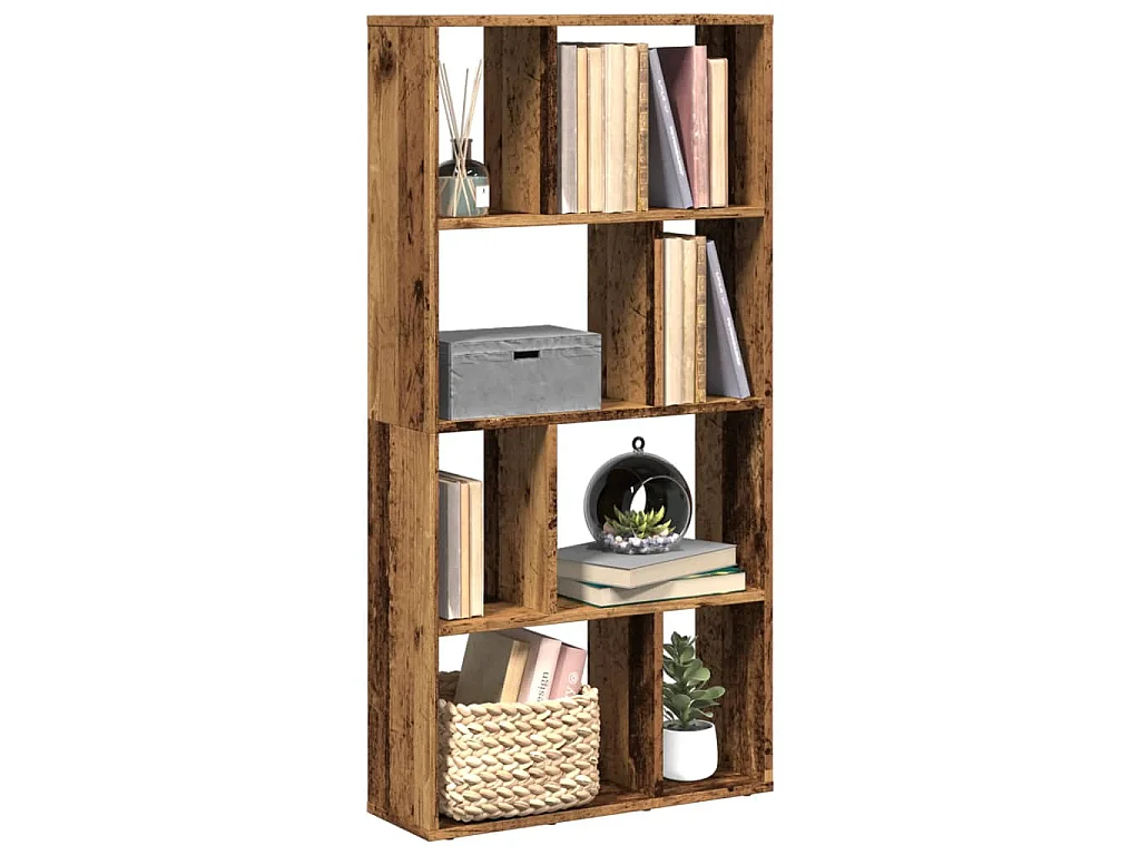 Libreria Legno Antico 60x20x120,5 cm in Truciolato