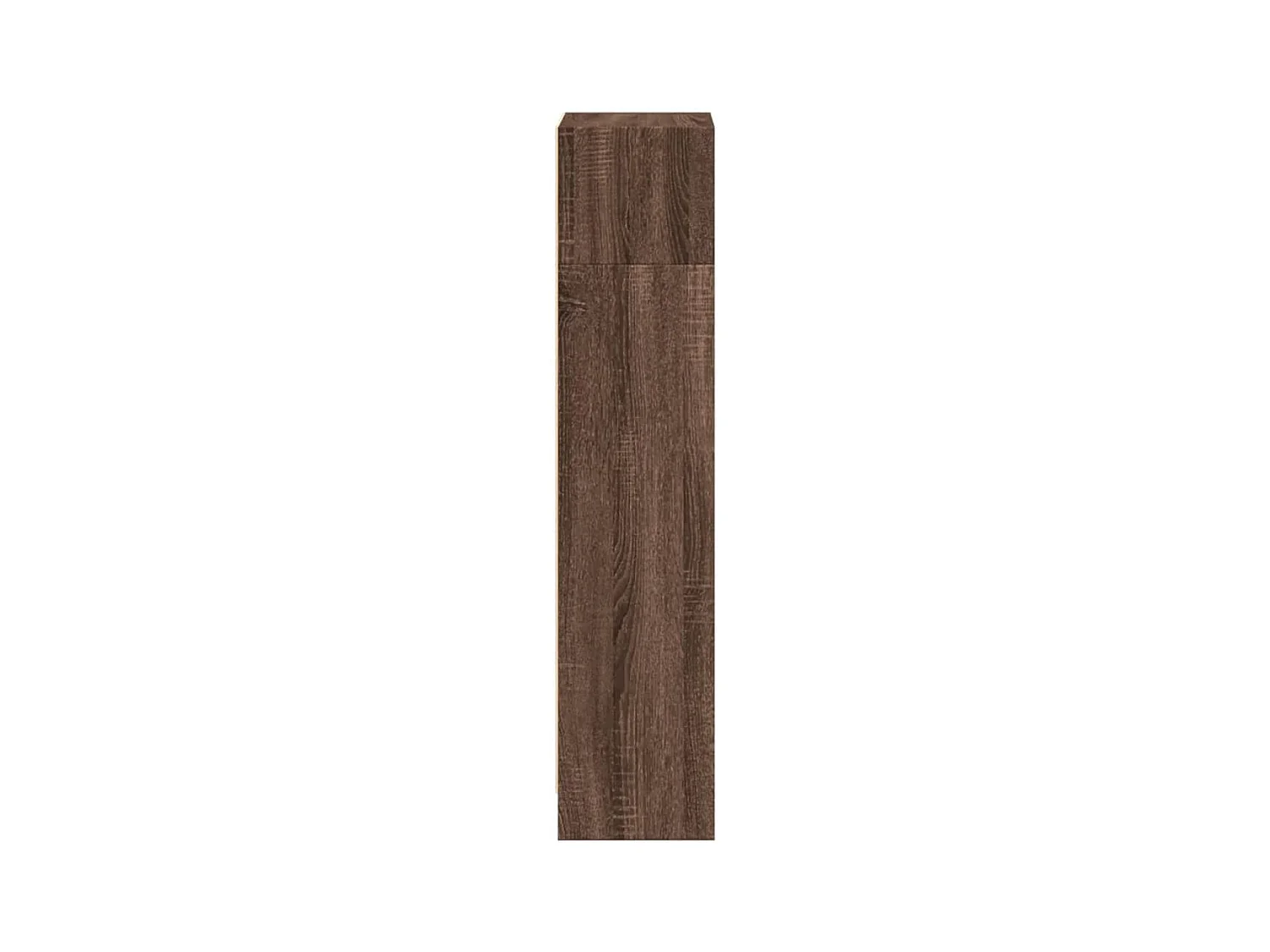 Bibliothèque chêne marron 40x24x109 cm bois d'ingénierie