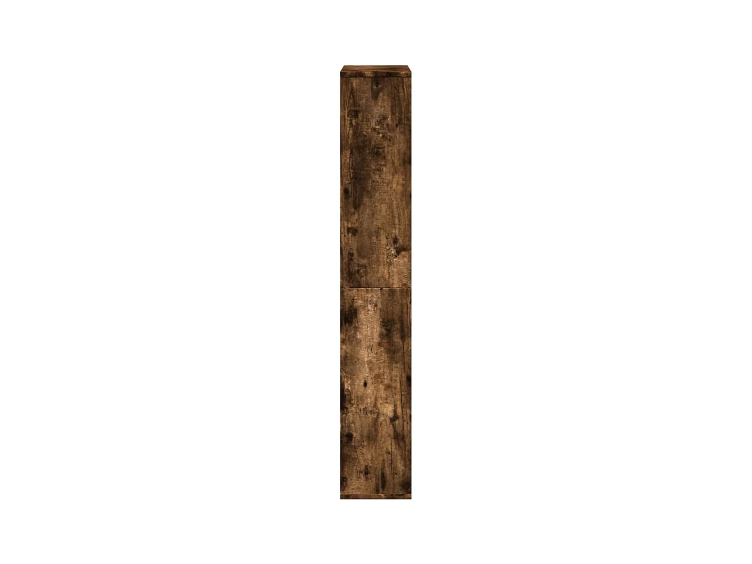 Bibliothèque chêne fumé 60x20x120 cm bois d'ingénierie