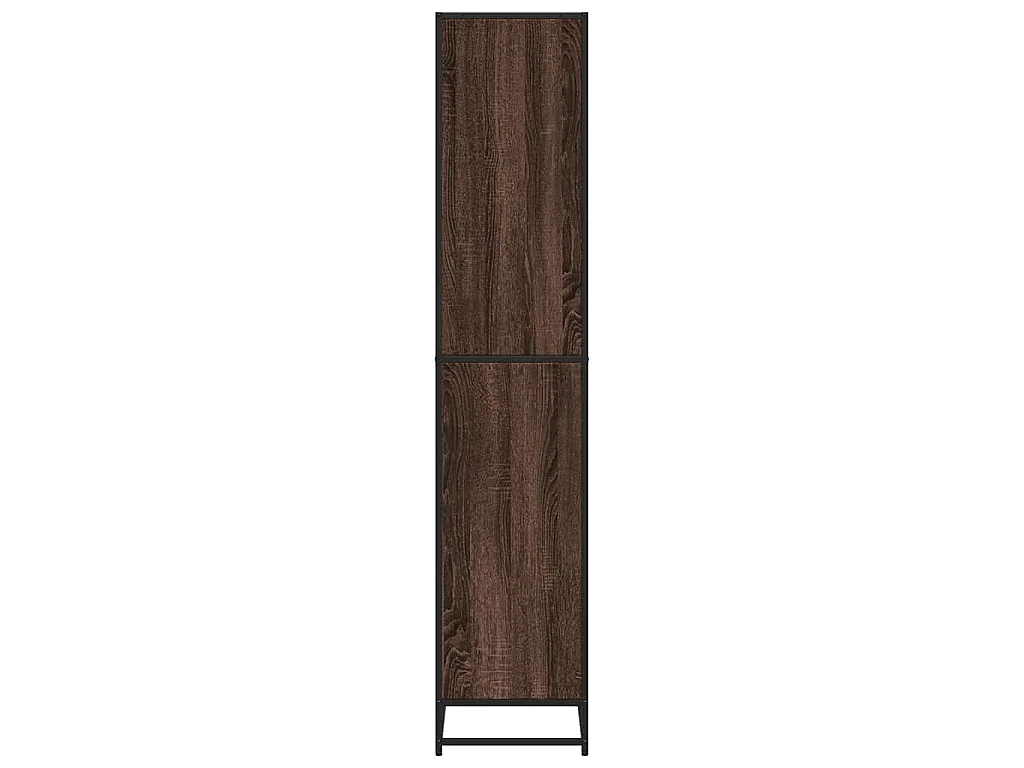 Estante 60x35x170,5 cm derivados de madeira carvalho castanho