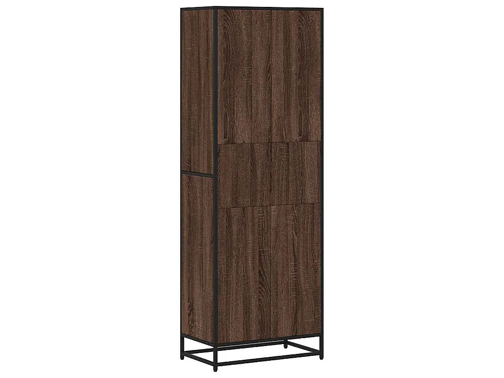 Estante 60x35x170,5 cm derivados de madeira carvalho castanho
