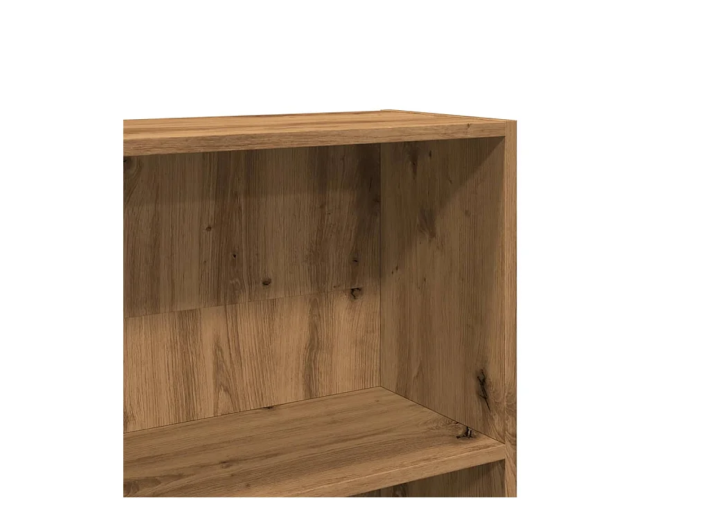 Bücherregal Artisan-Eiche 80x24x176 cm Holzwerkstoff