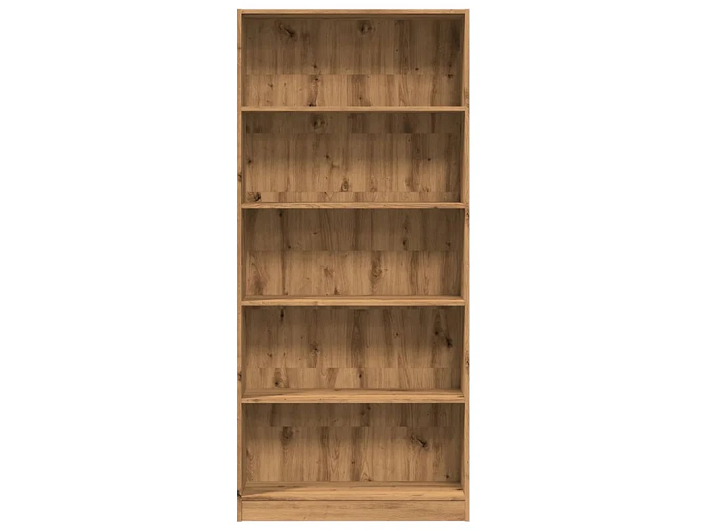 Bücherregal Artisan-Eiche 80x24x176 cm Holzwerkstoff