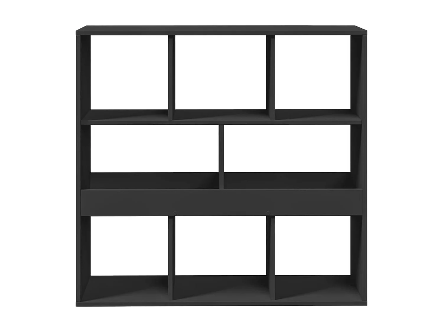 Estante/divisória 100x33x94,5 cm preto