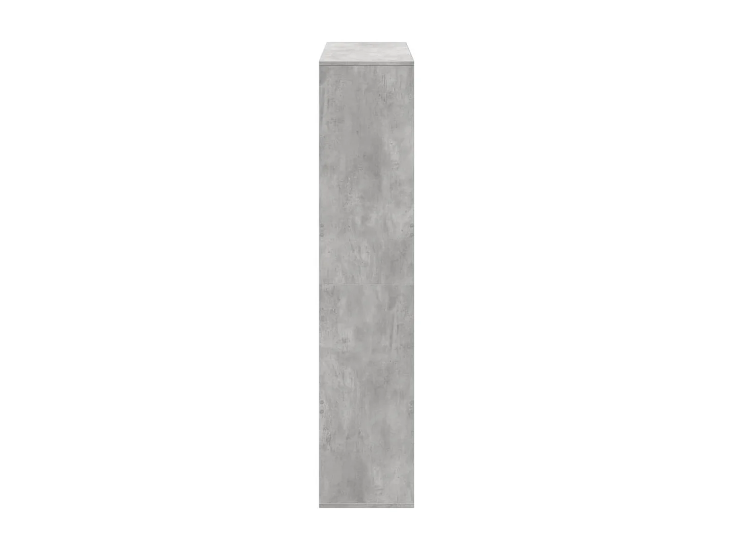 Bibliothèque gris béton 100x33x156,5 cm bois d'ingénierie