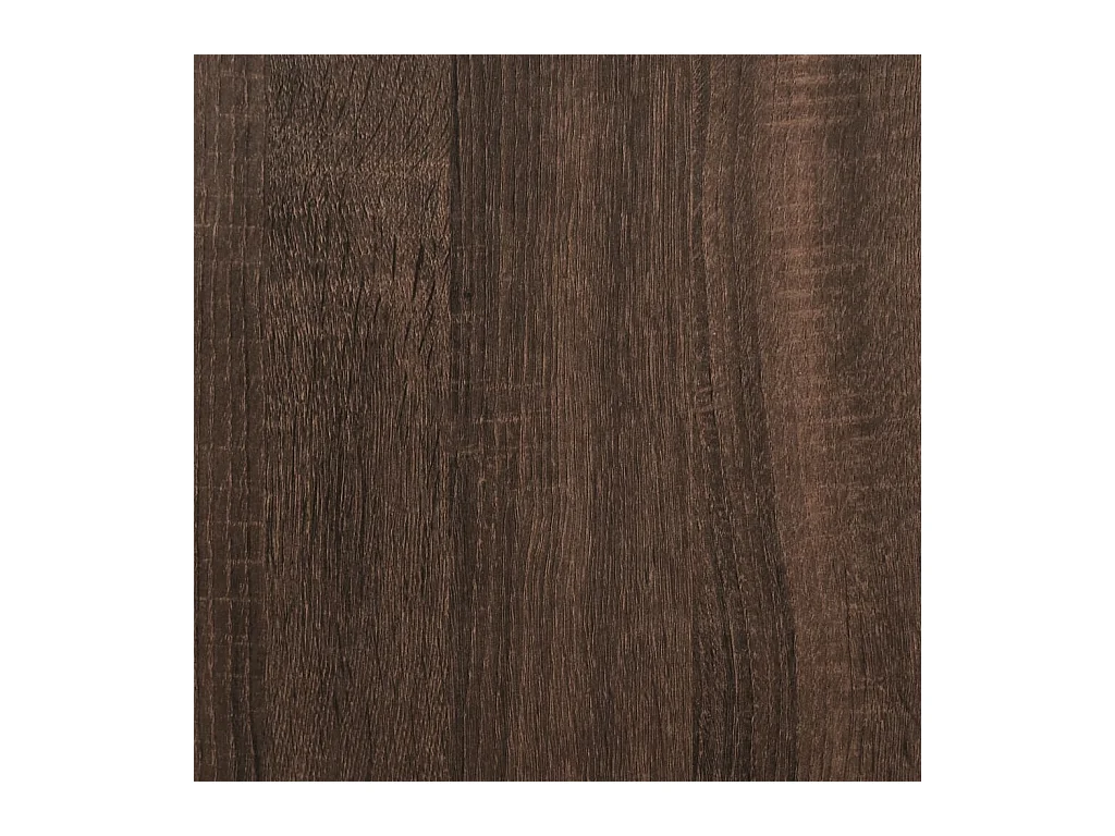 Bibliothèque chêne marron 60x24x143 cm bois d'ingénierie